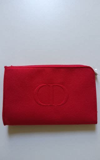 pochette trucco dior rossa